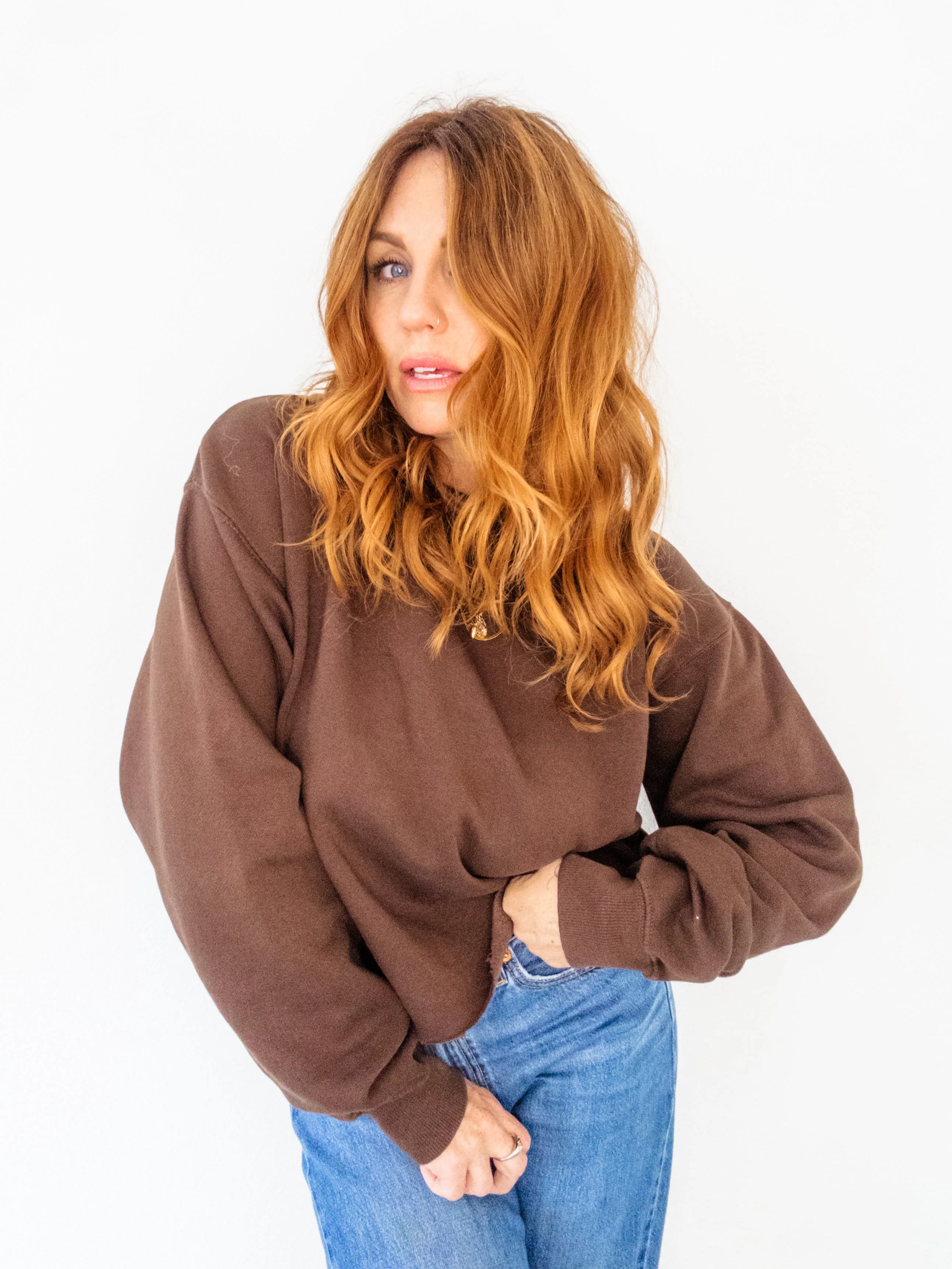 Day to Day Cropped Crew