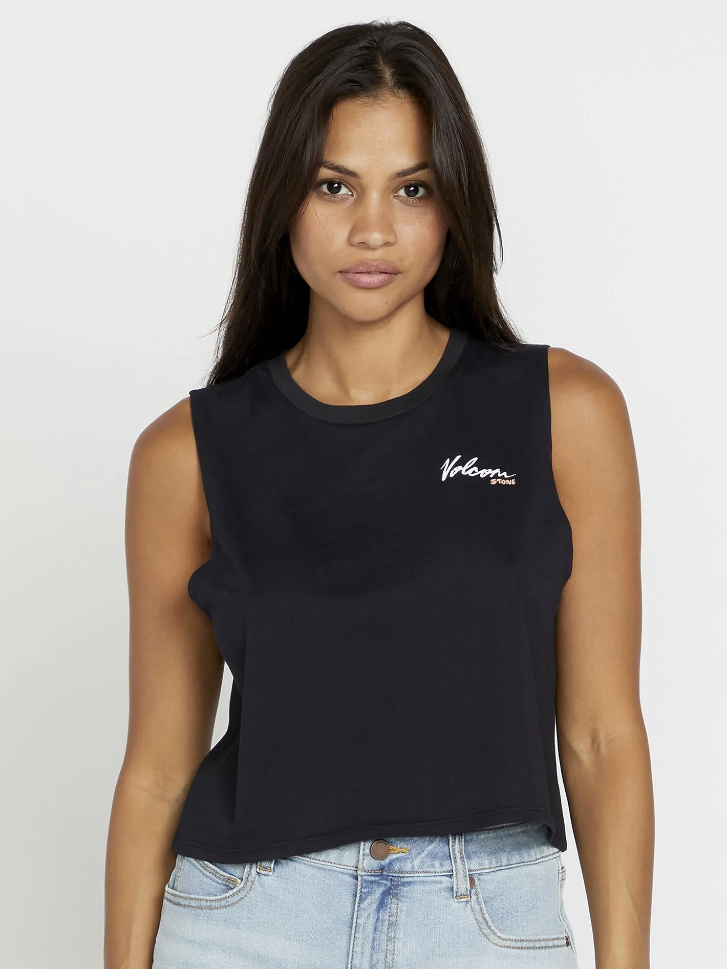Débardeur Stone Hour Crop - Black