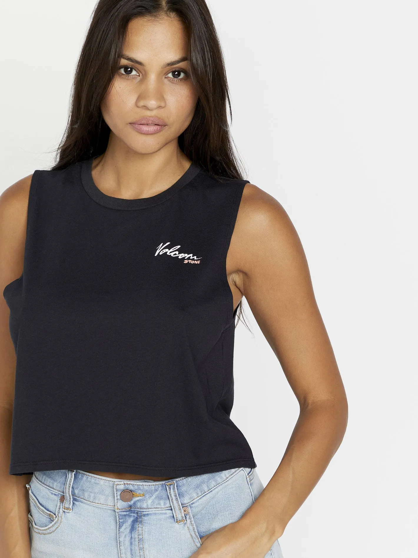 Débardeur Stone Hour Crop - Black