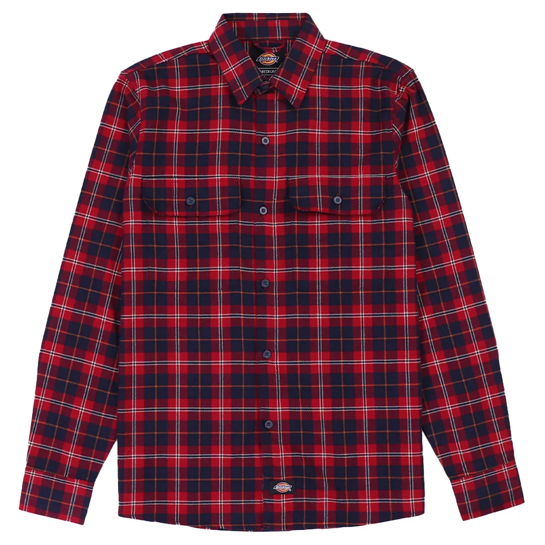 Dickies - Houston Flannel Shirt Red Plaid