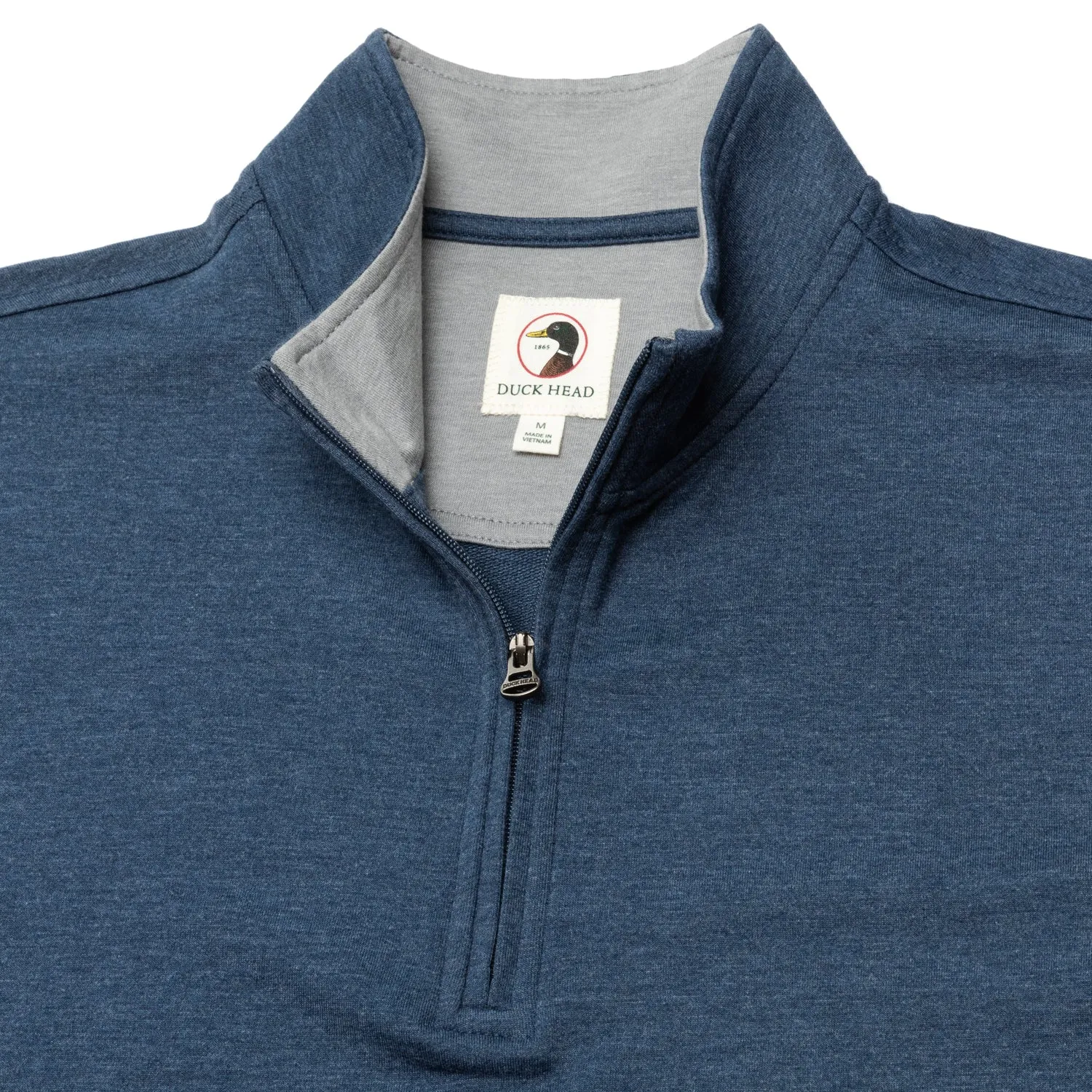 Dunmore Performance 1/4 Zip Pullover - Royal Navy Heather
