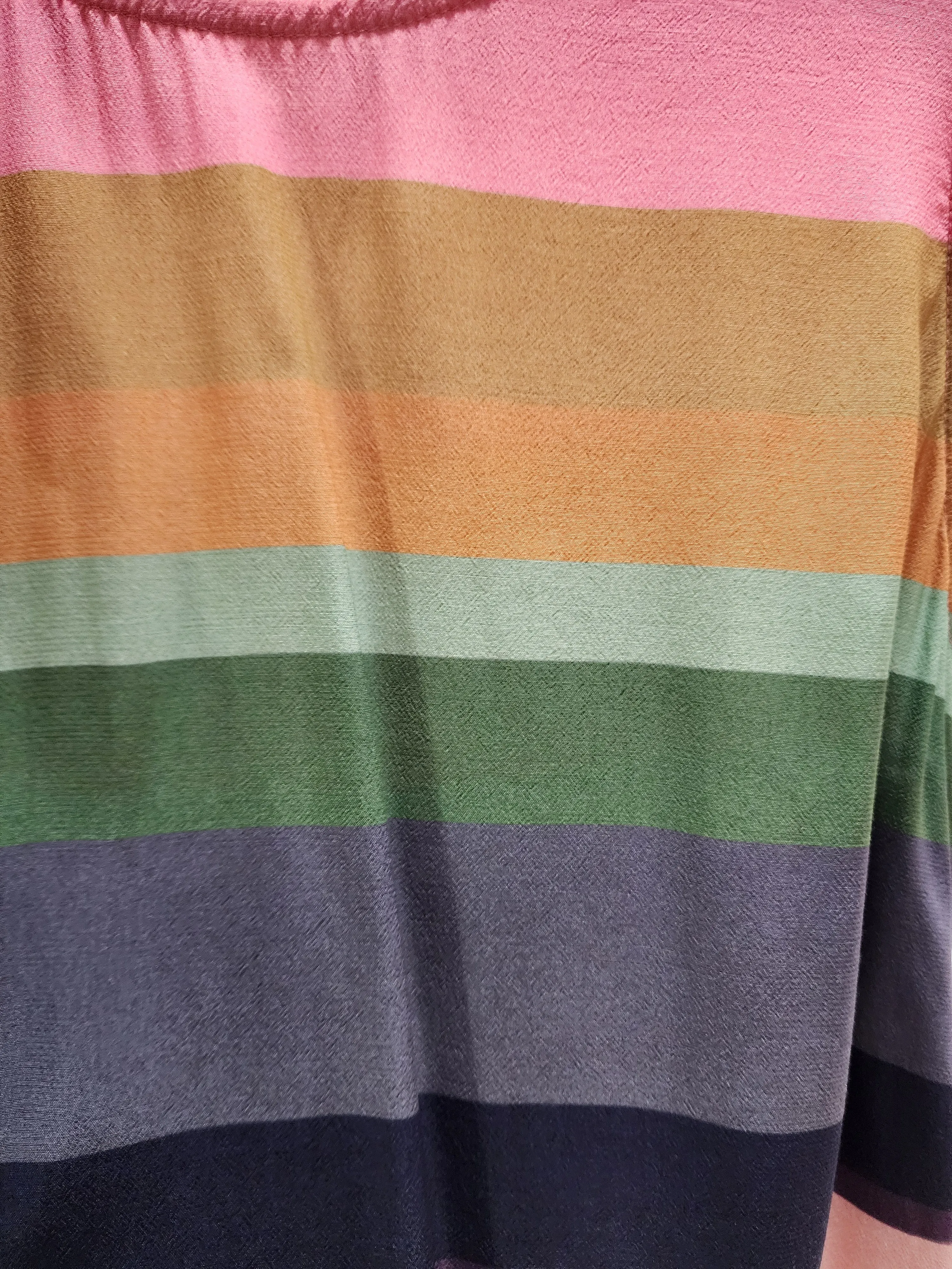 Elk colourful striped top size 8