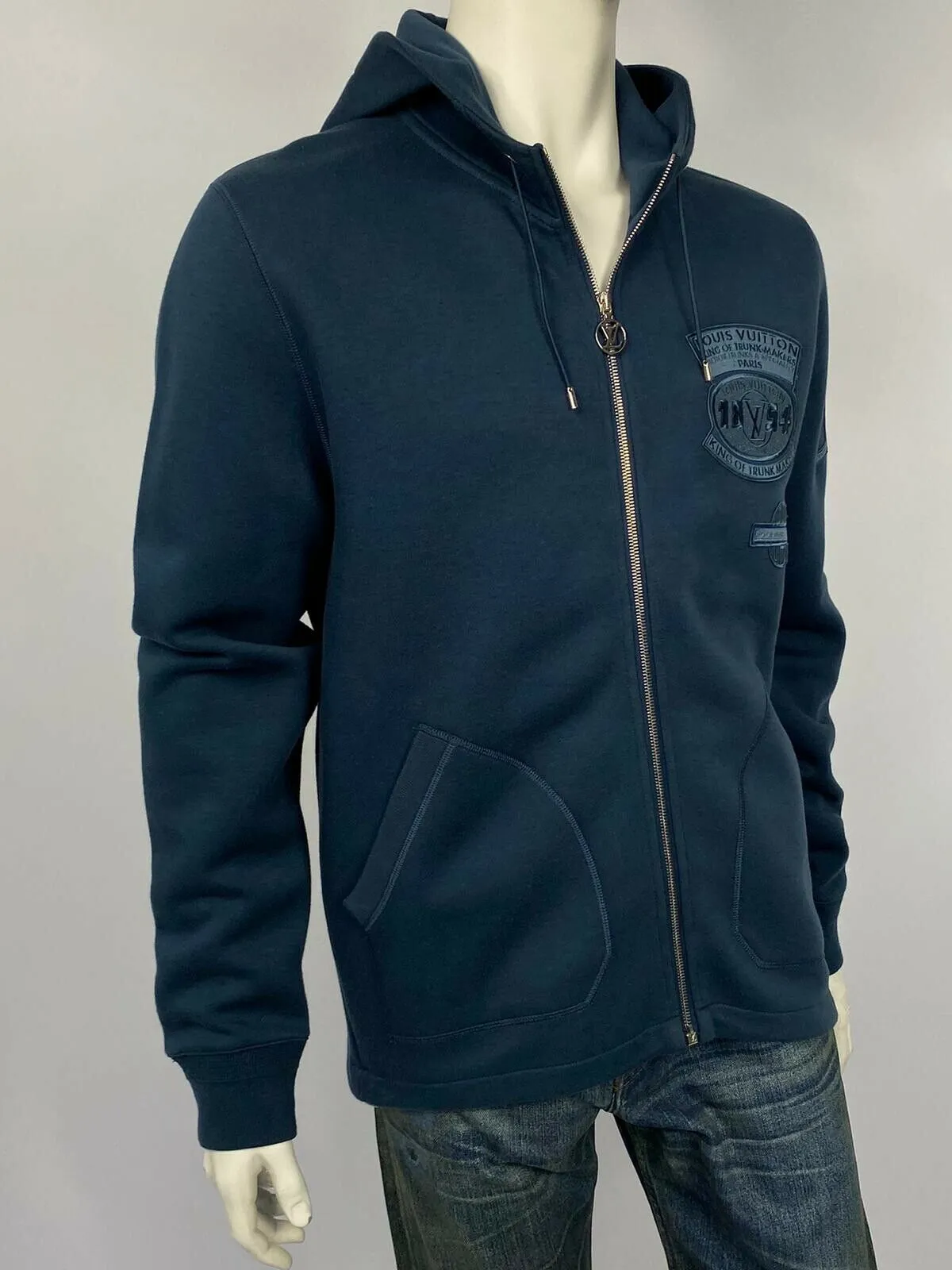 Fine Patches Travel Zip Up Hoodie