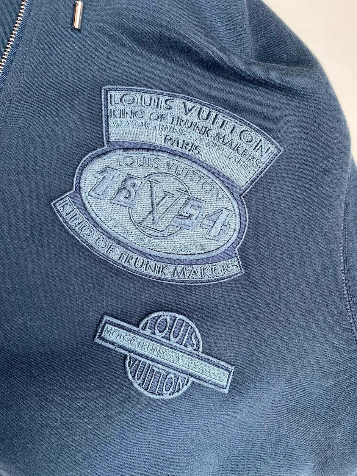 Fine Patches Travel Zip Up Hoodie