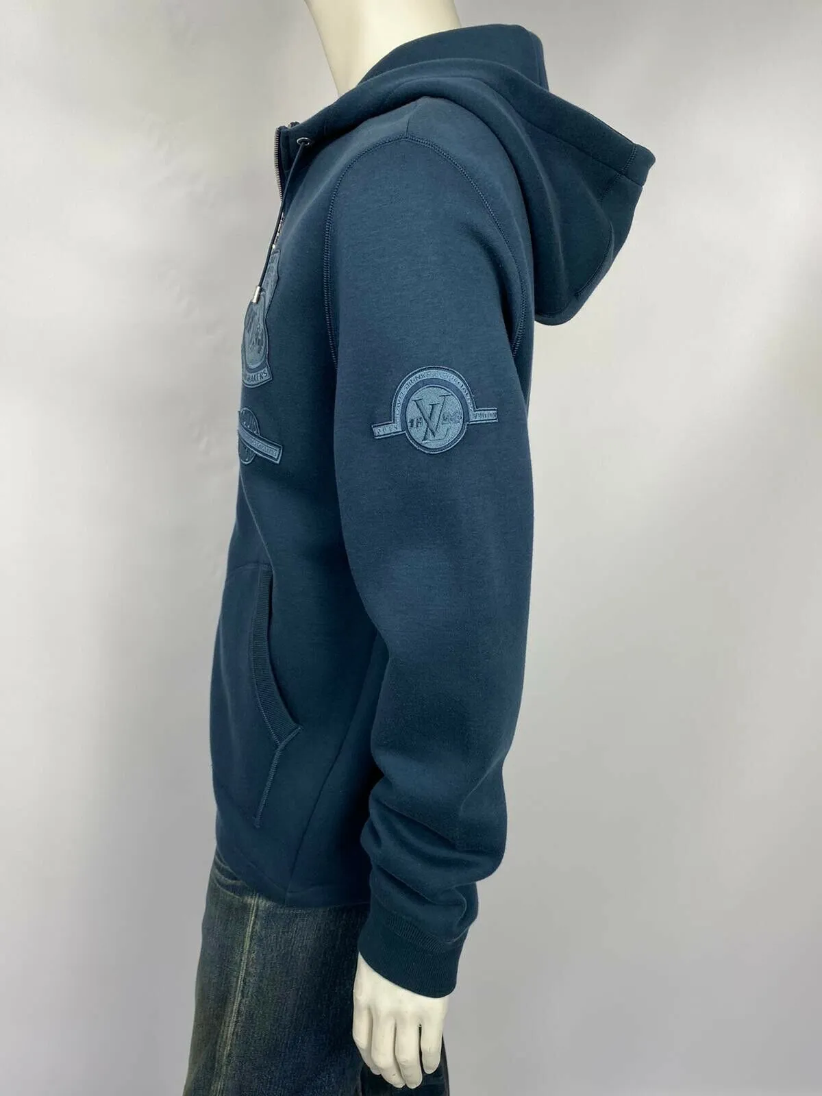 Fine Patches Travel Zip Up Hoodie