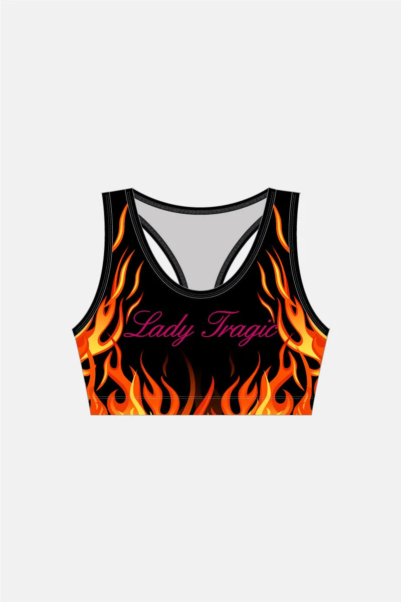 Flame Crop Top