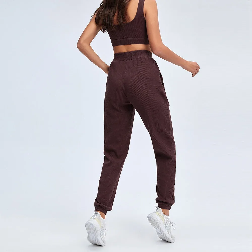 FOURBASIX Signature Ribbed Crop