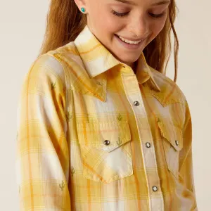 Girl's Ariat Glenrock Long Sleeved Shirt