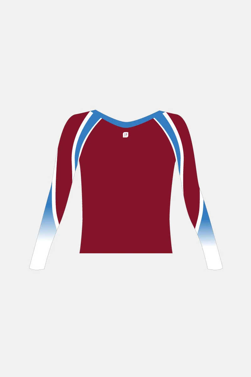 Girls Cheer Top with Sequins