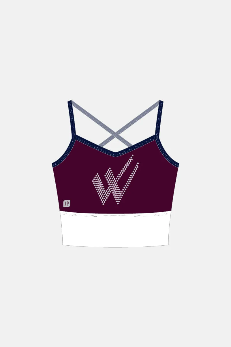 Girls Long Line Crop Top