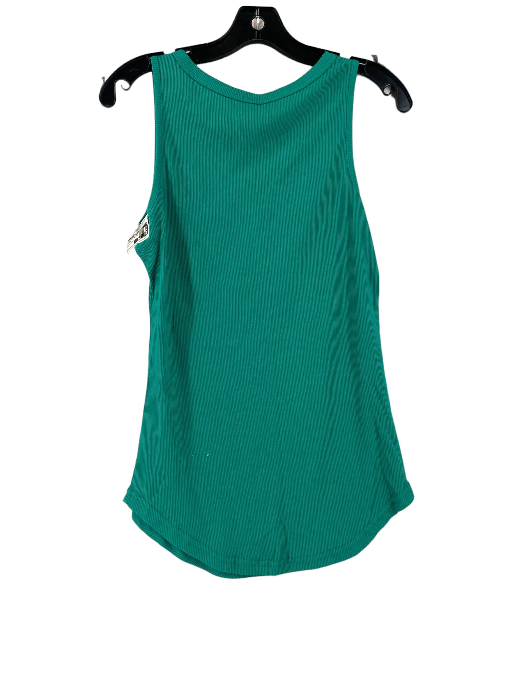 Green Top Sleeveless Clothes Mentor, Size S