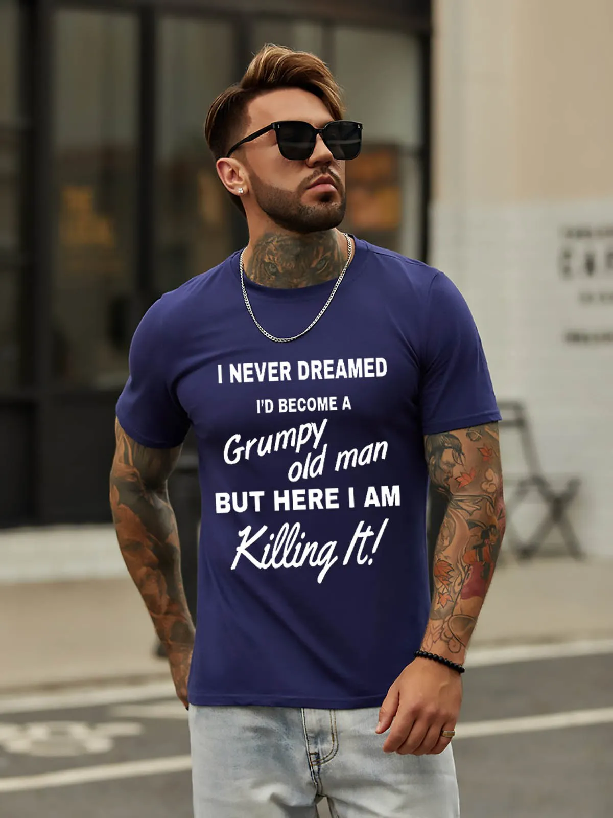 Grumpy Old Man Graphic Tee