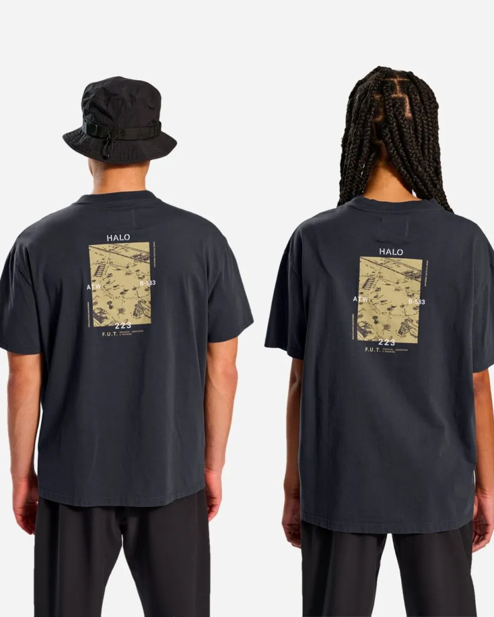 Halo Heavy Graphic Tee - Ebony