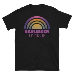 Harlesden London Retrowave Graphic T-Shirt