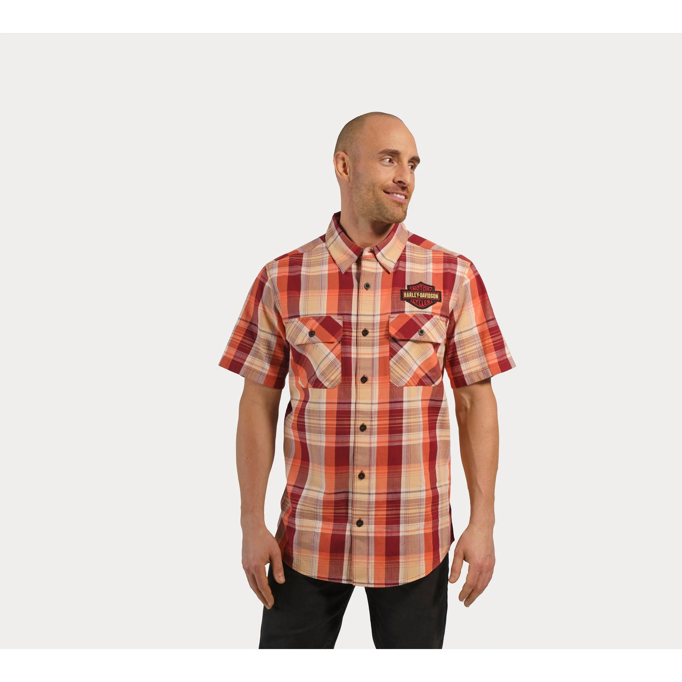 Harley-Davidson® Bar & Shield Plaid Shirt