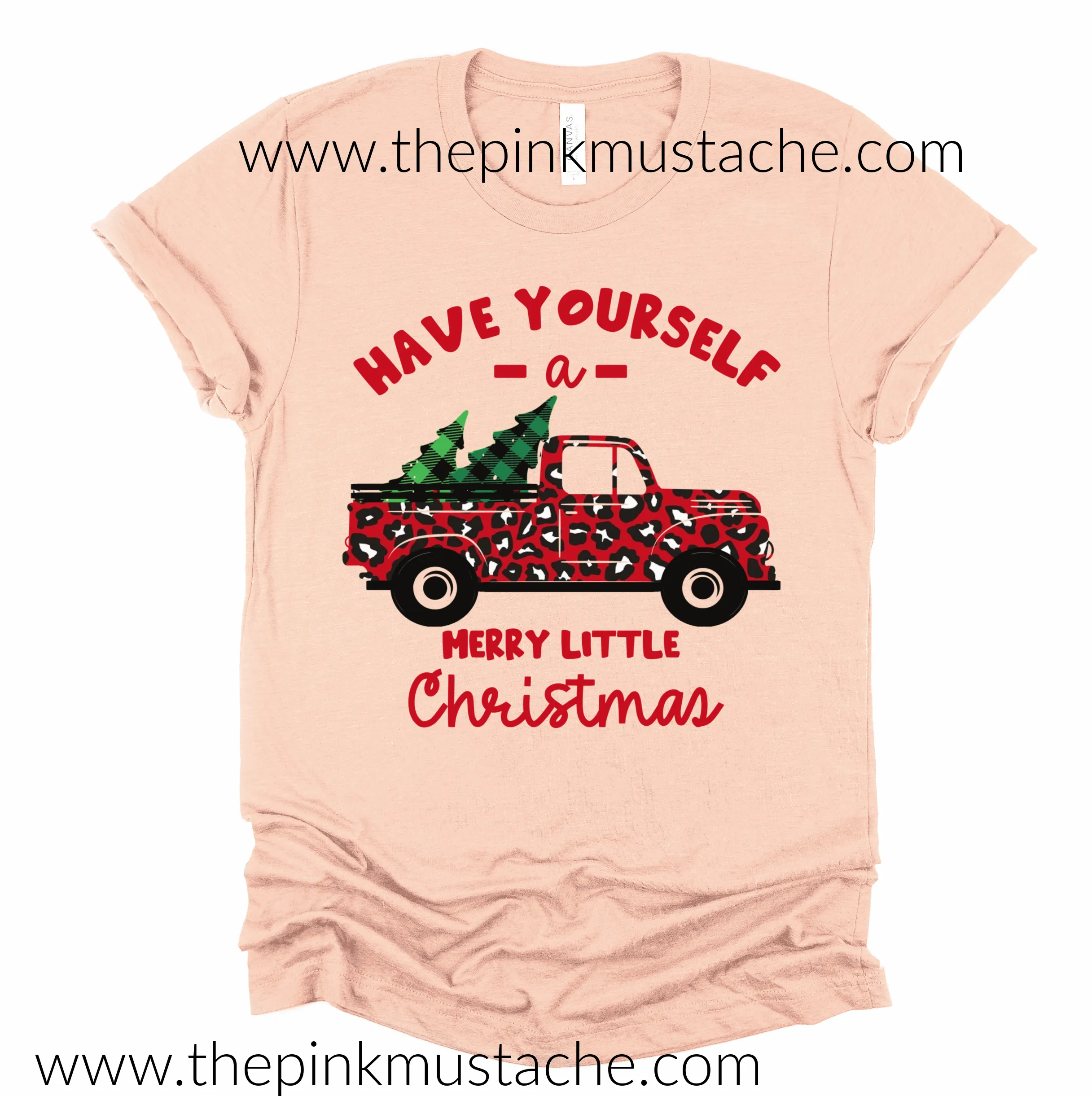 Have Yourself A Merry Little Christmas Shirt/ Short Sleeve Softstyle Tees / Toddler, Youth, and Adult sizing