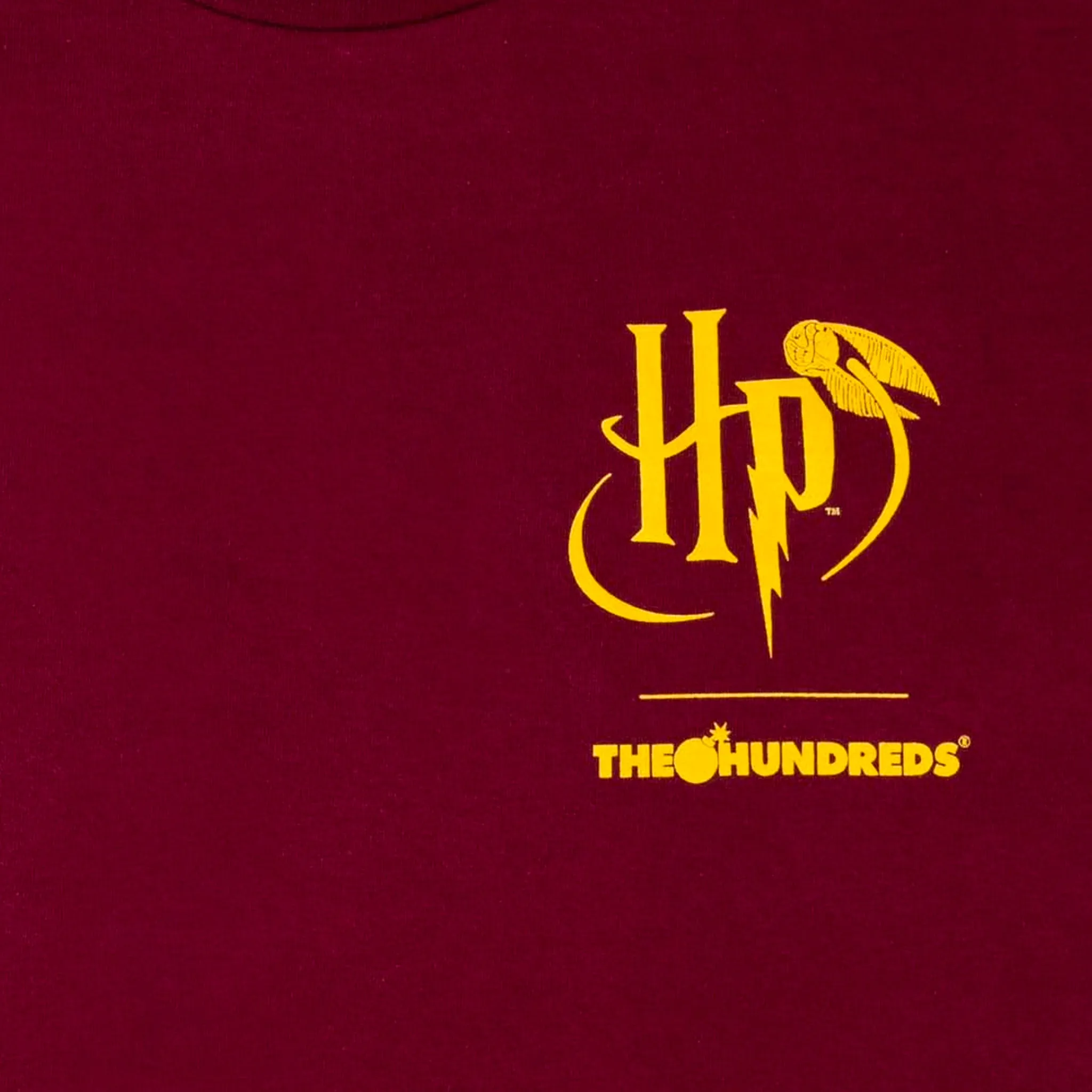 Hogwarts Tee (Burgundy)