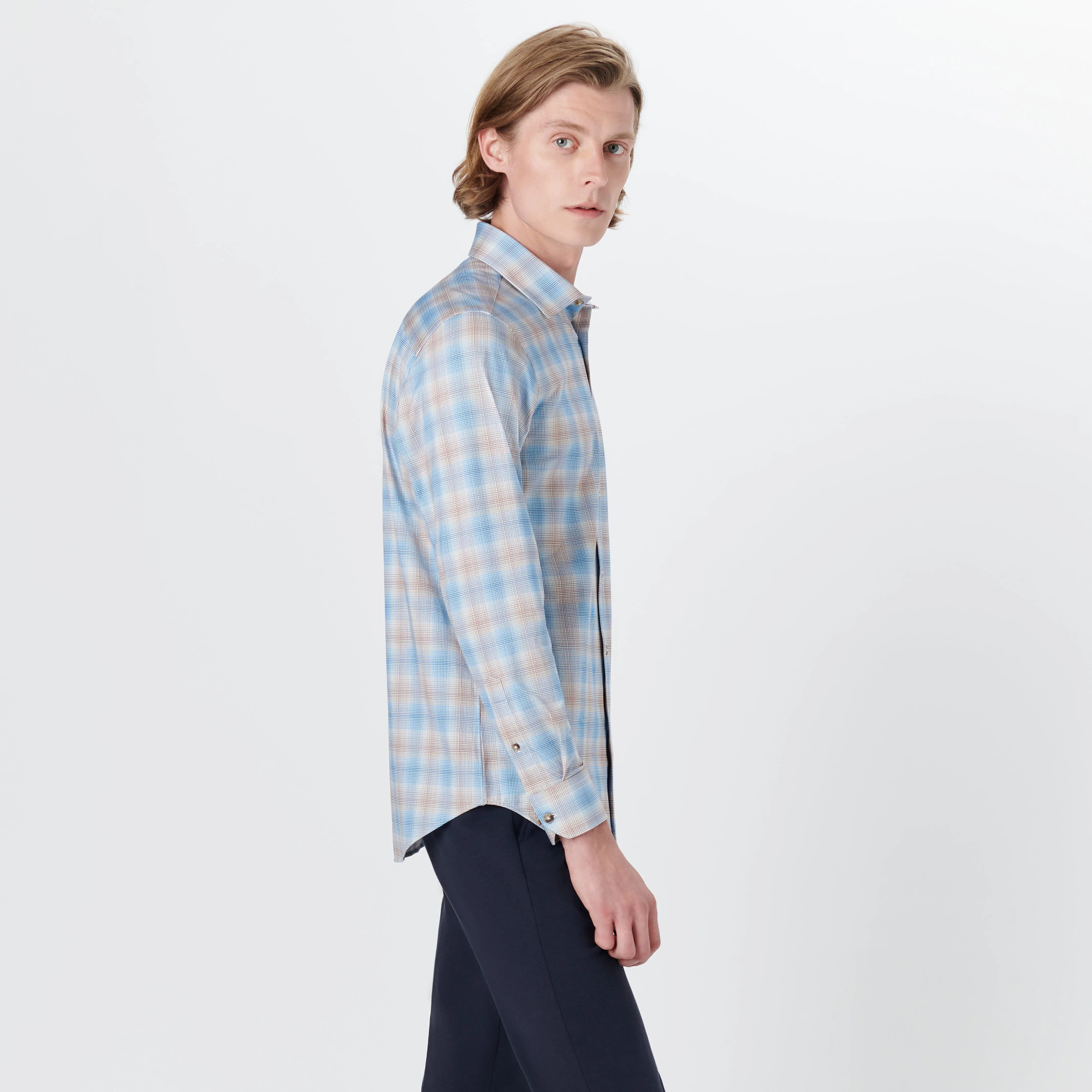 JAMES Plaid Check OoohCotton Shirt