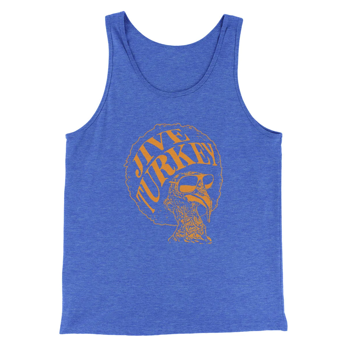 Jive Turkey Funny Thanksgiving Men/Unisex Tank Top