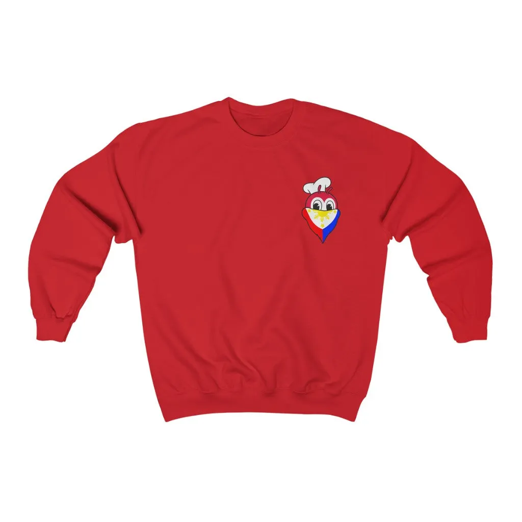 Jollibee Shaka Bandana Unisex Heavy Blend™ Crewneck Sweatshirt