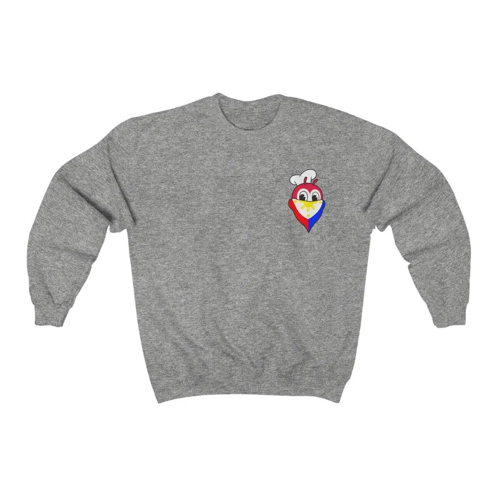 Jollibee Shaka Bandana Unisex Heavy Blend™ Crewneck Sweatshirt