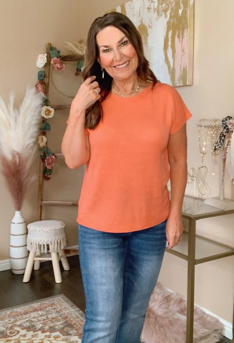Kinlee Short Sleeve Sweater