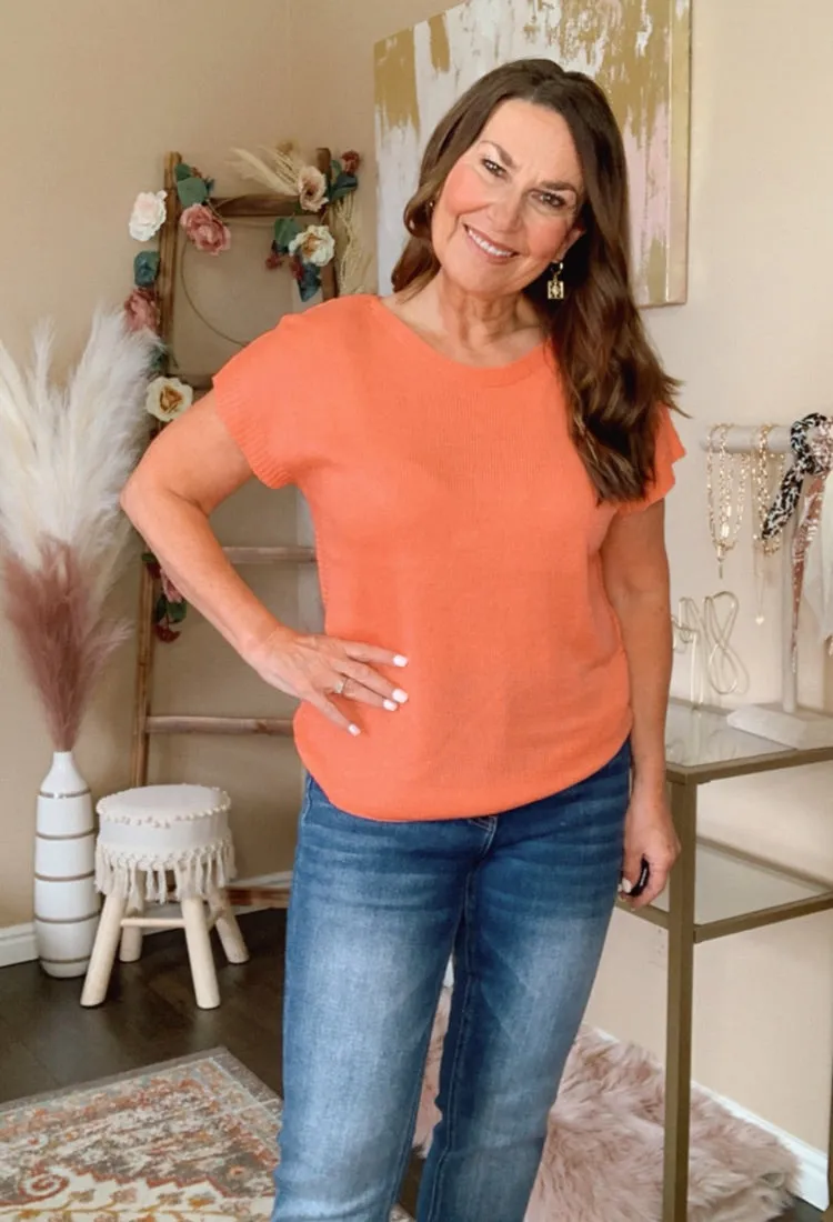 Kinlee Short Sleeve Sweater