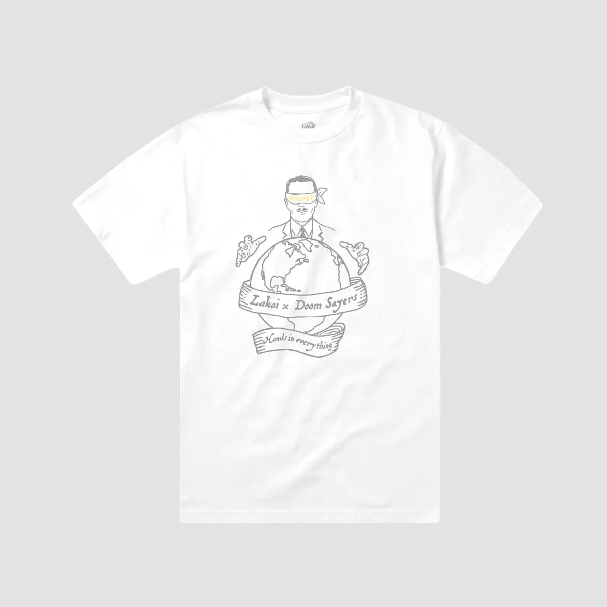 Lakai Doomsayers Corp World T-Shirt White