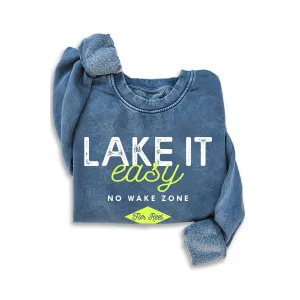 LAKE IT EASY MINERAL SWEATSHIRTS