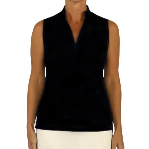 Lenox Sleeveless Top in Black