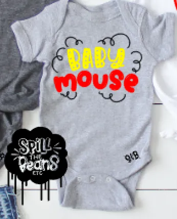Little Mouse Kid's Bodysuit or Tee