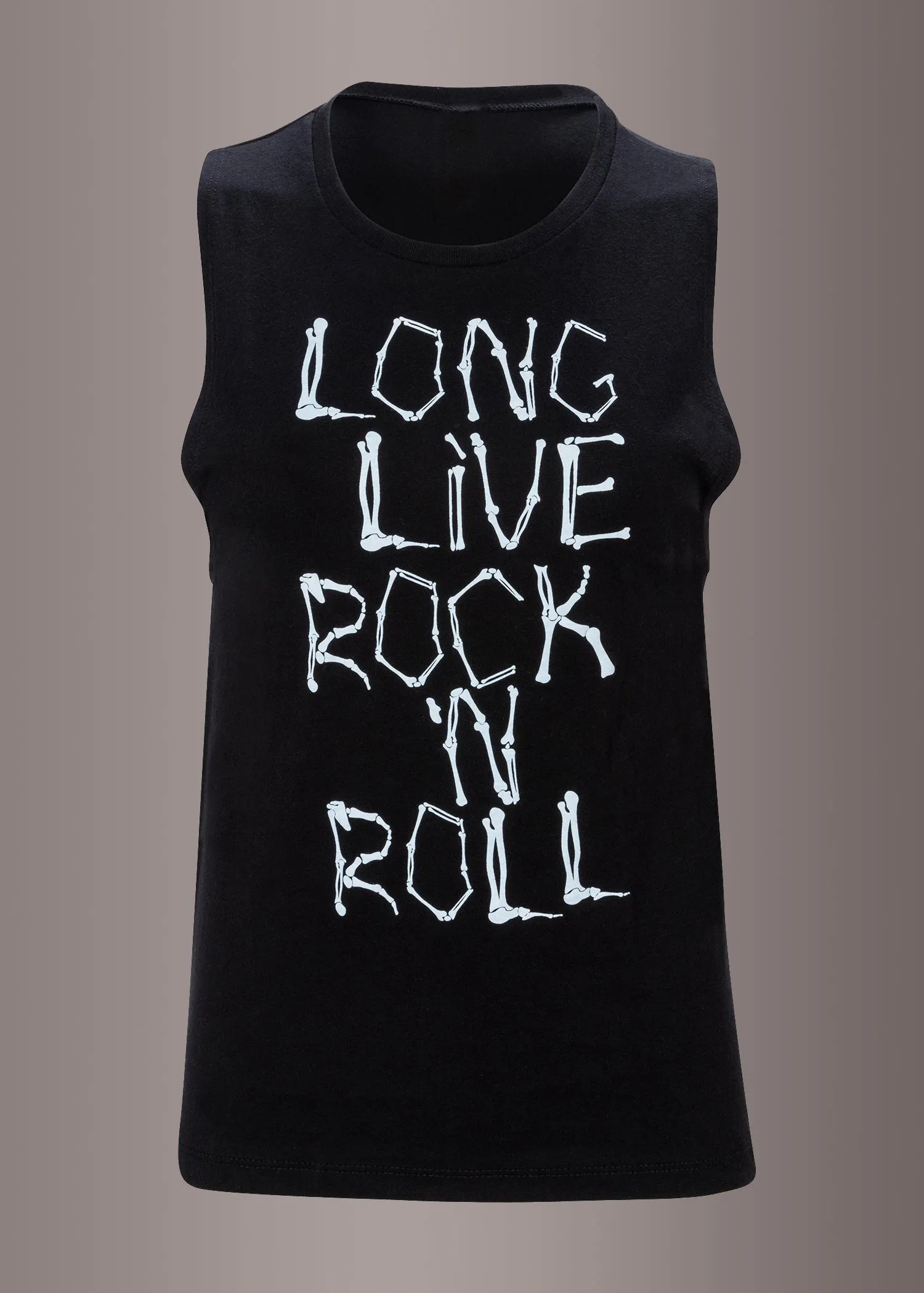 Long Live Rock n Roll Sleeveless Graphic Tee
