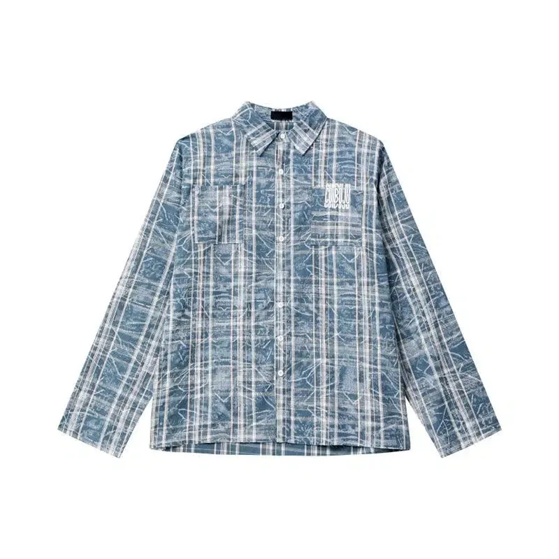 Long-sleeve Plaid Shirt