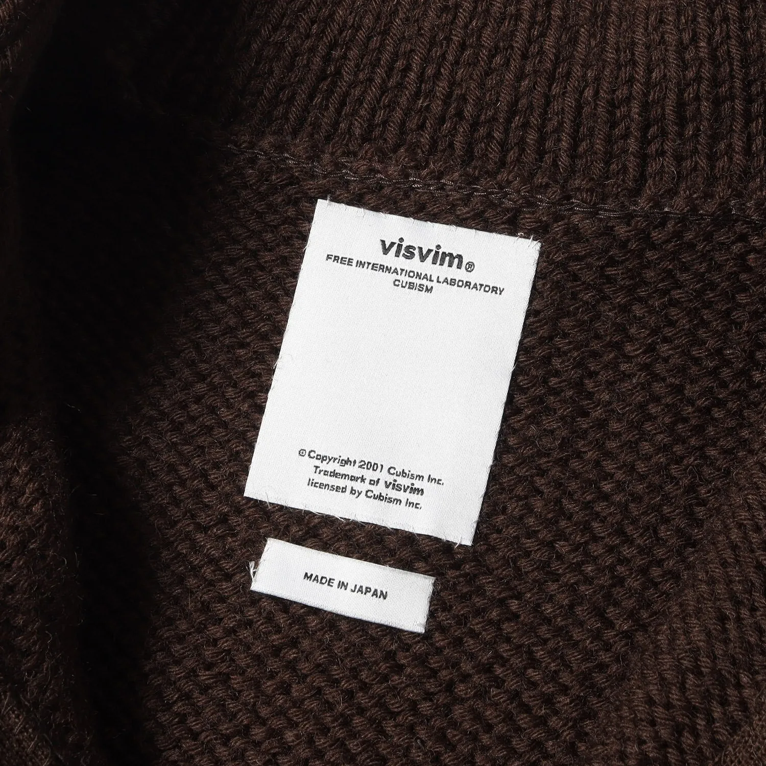[M] Visvim 13AW Sturgis Sweater FZ Full Zip