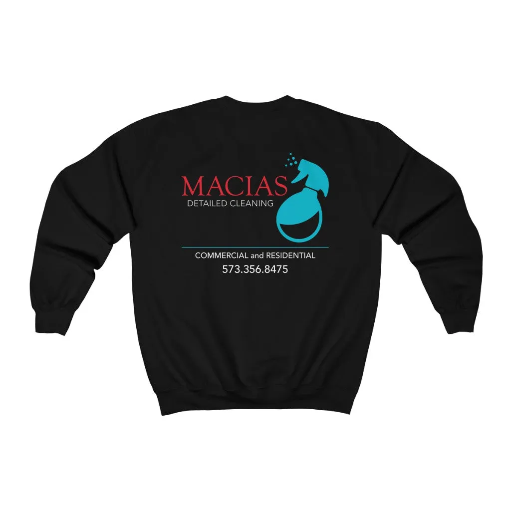 Macias Detailed Cleaning - Unisex Heavy Blend™ Crewneck Sweatshirt
