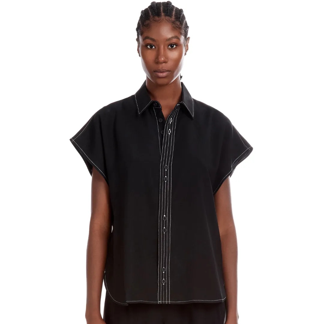 MAX SLEEVELESS TOP BLACK