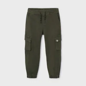 Mayoral Cargo Pants - Moss