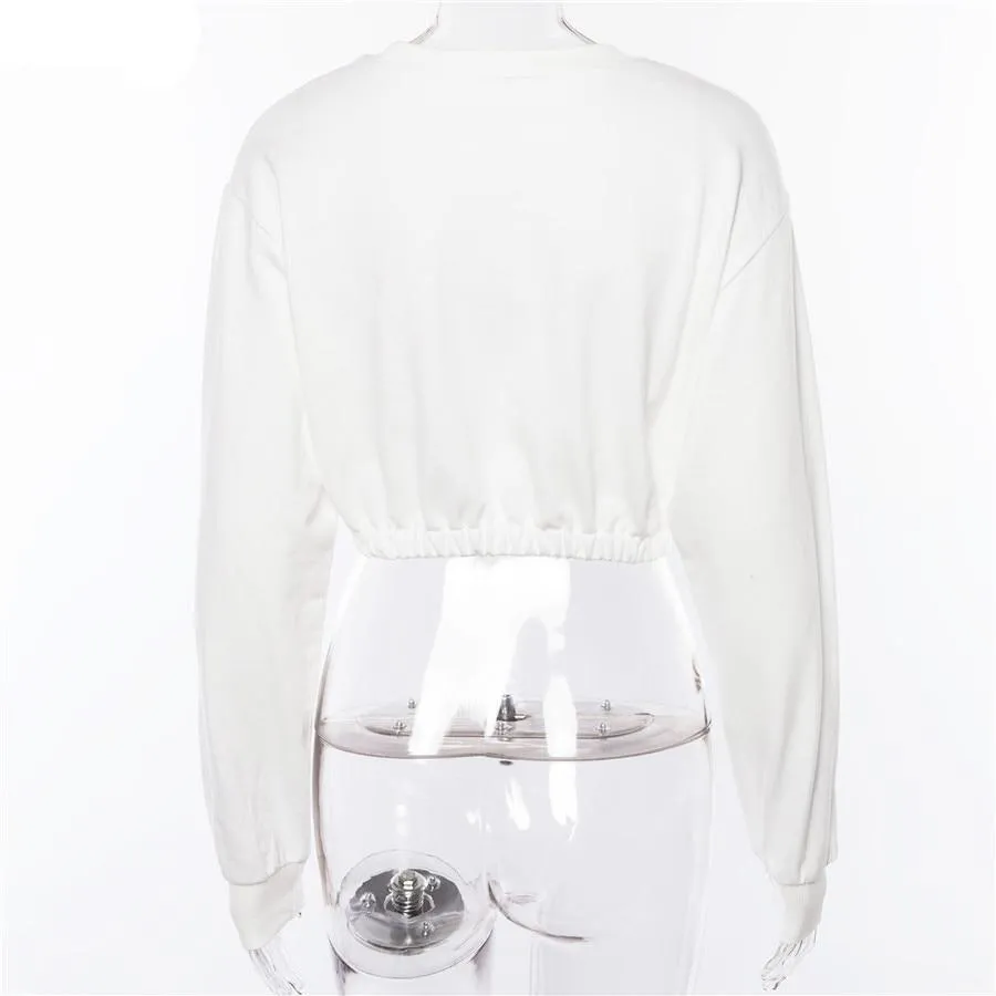 'Melrose' Cropped Sweatshirt