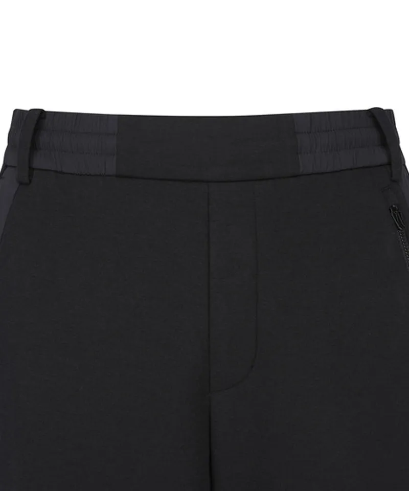 Men's Jersey Hybrid Set-Up Jogger L/PT - Black