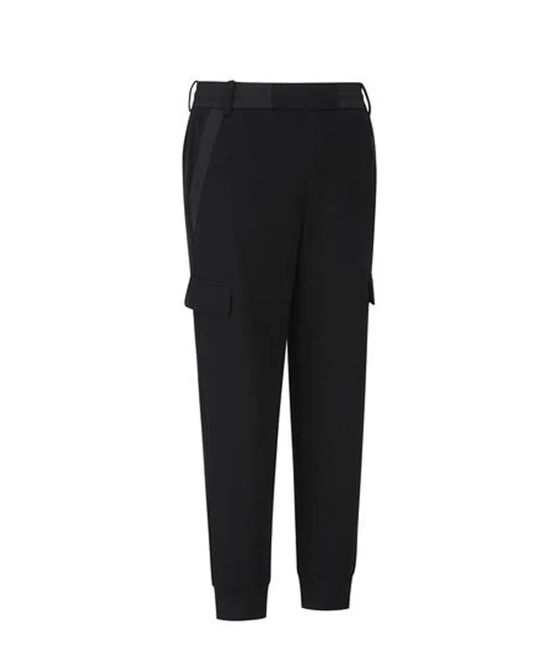 Men's Jersey Hybrid Set-Up Jogger L/PT - Black
