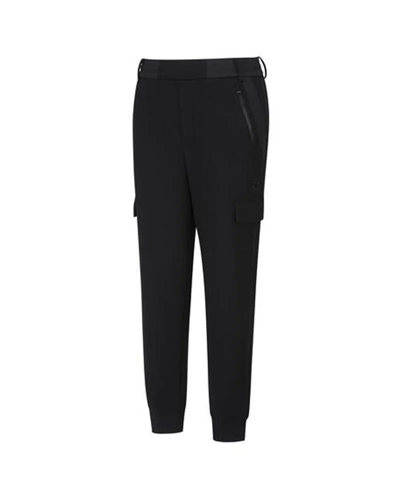 Men's Jersey Hybrid Set-Up Jogger L/PT - Black