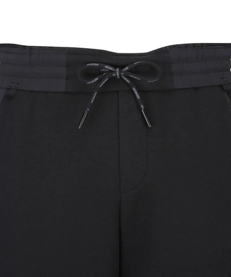 Men's Jersey Hybrid Set-Up Jogger L/PT - Black