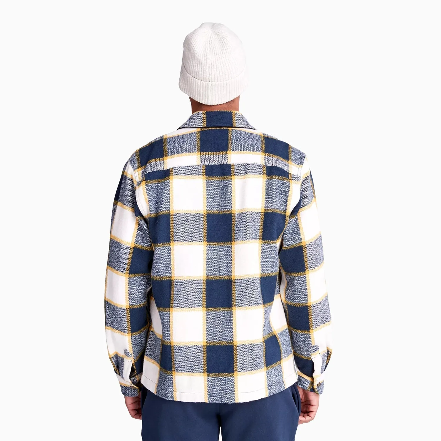 Men's Plaid Woven Overshirt
