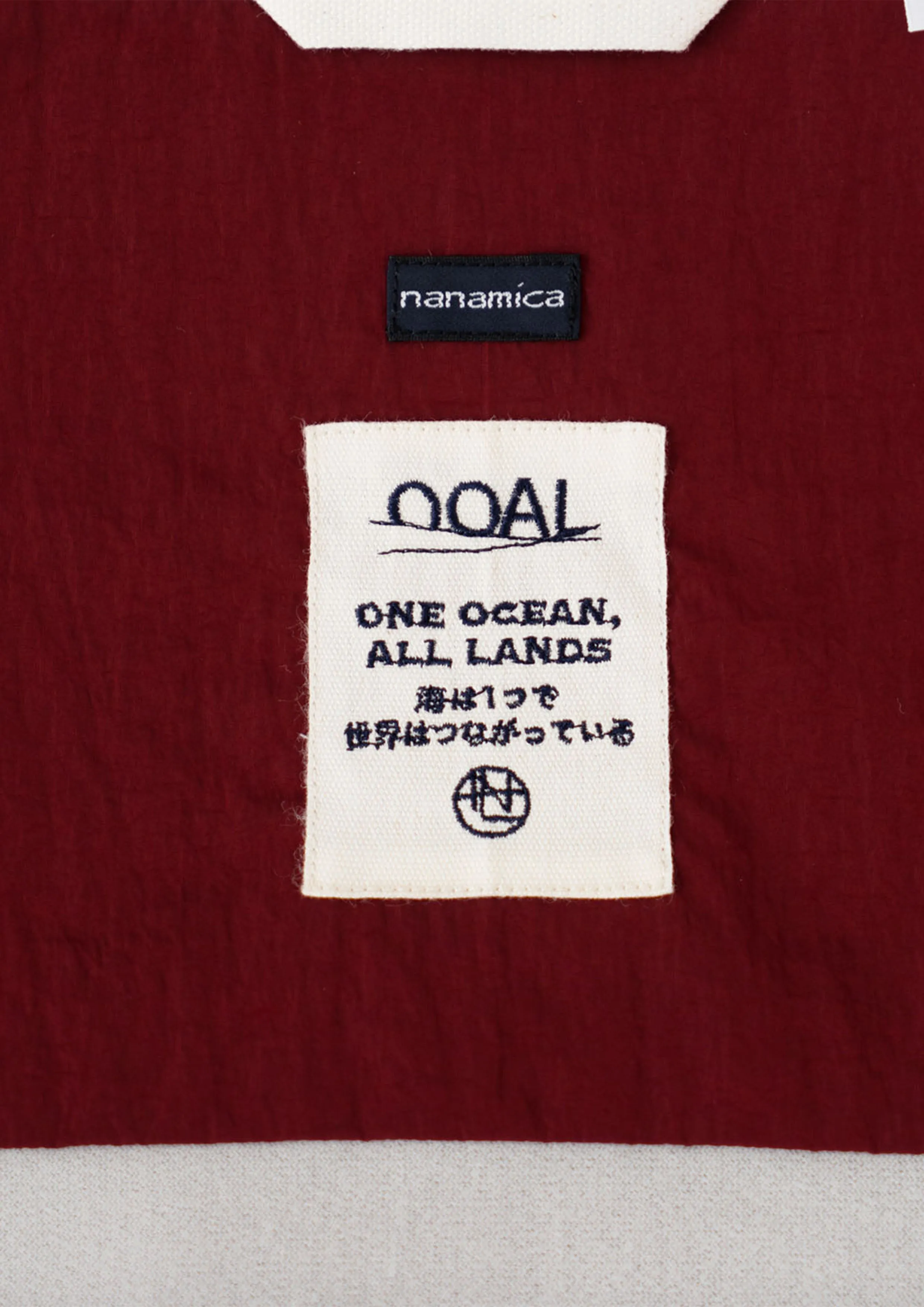NANAMICA - ZIP UP WIND PARKA RED