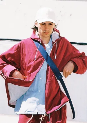 NANAMICA - ZIP UP WIND PARKA RED