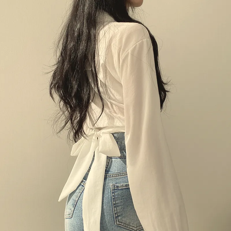 NICHE TIE BACK SHIRT UB98207