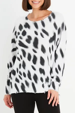Pima Cotton Brush It Crewneck Sweater