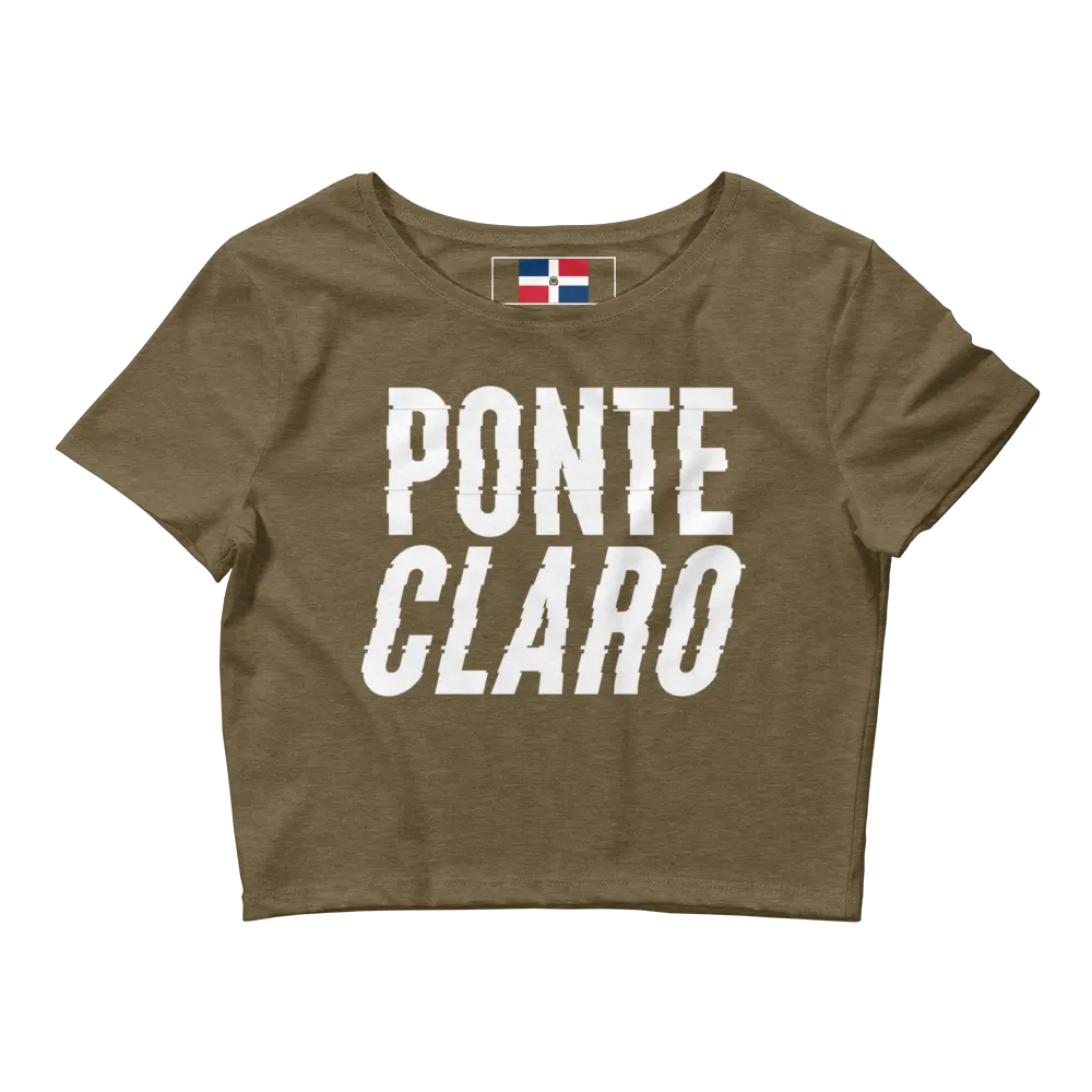 Ponte Claro Dominican Crop Top Tee