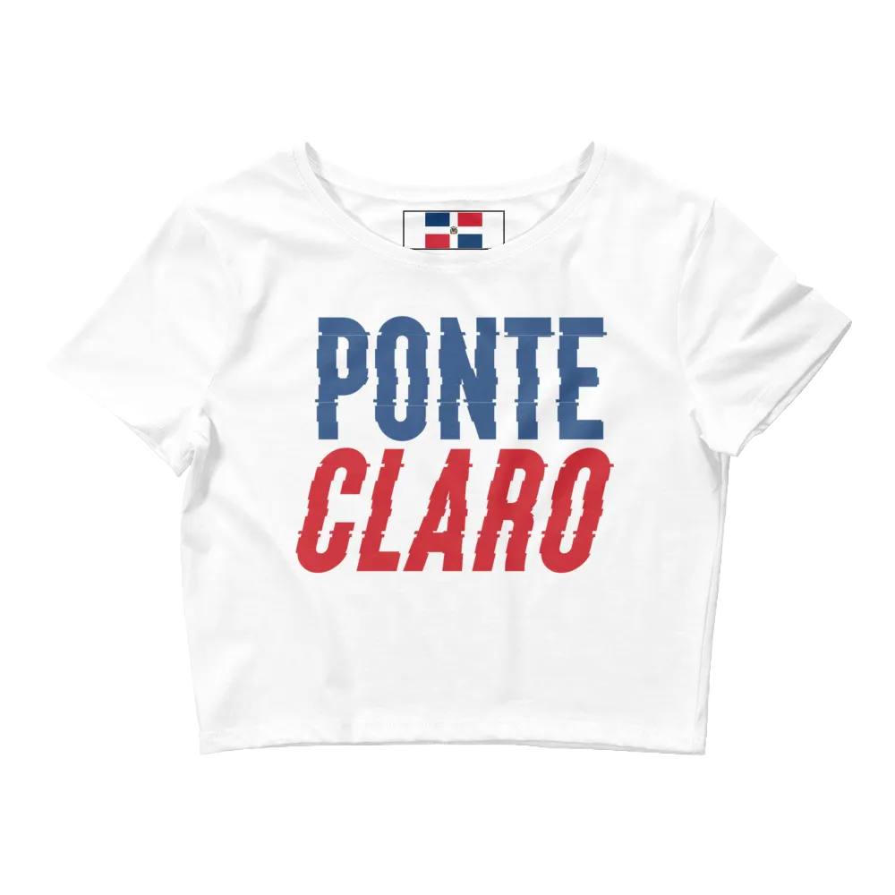 Ponte Claro Dominican Crop Top Tee