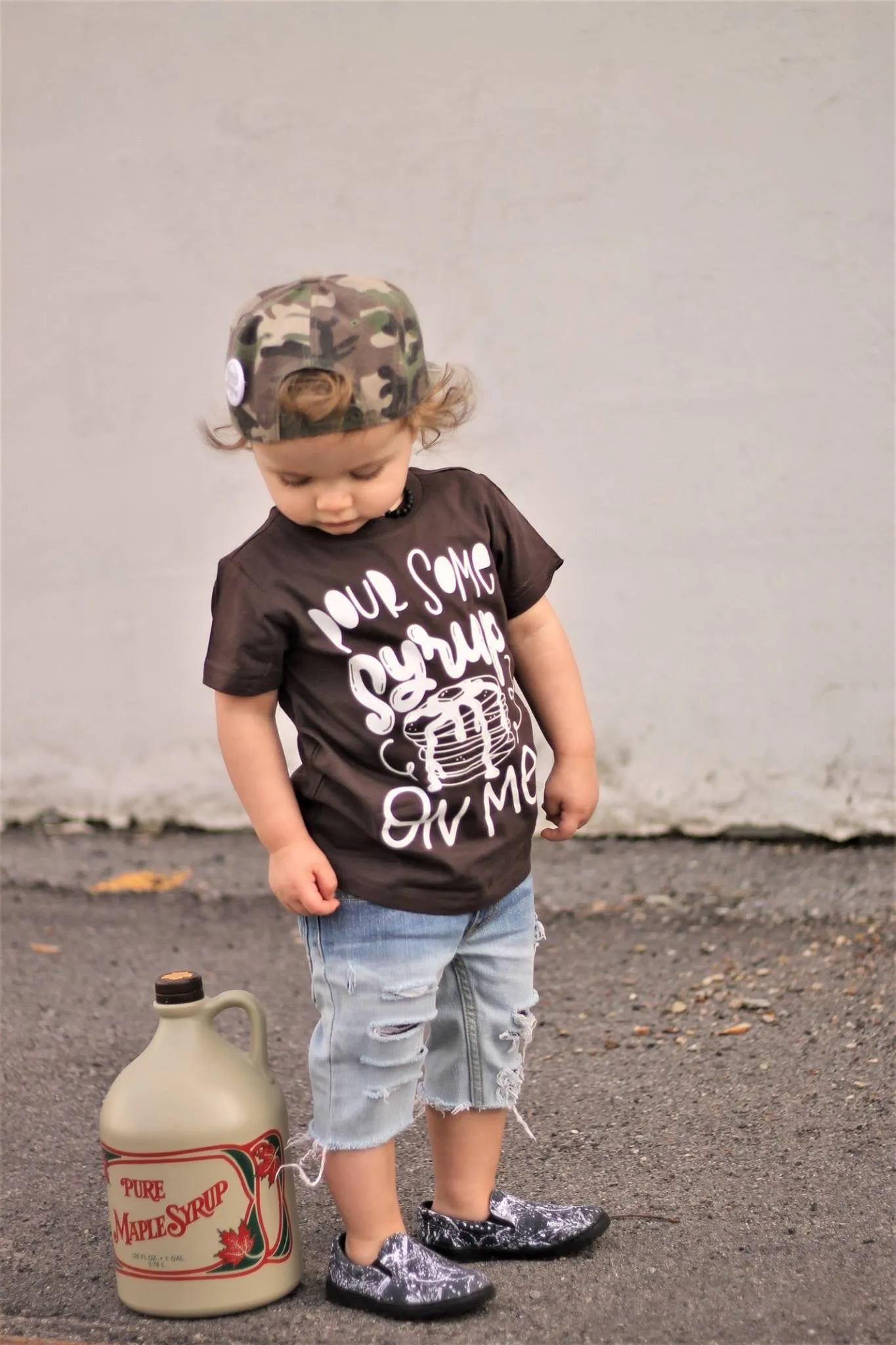 Pour Some Syrup On Me Kid's Bodysuit or Tee